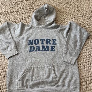 Vintage Gray Notre Dame champion Hoodie XL super comfy